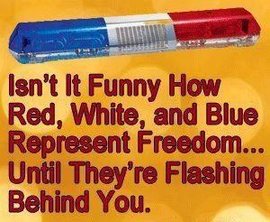 Isnt it funny how Red White and Blue...