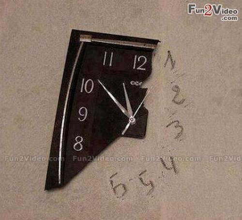 Make shift clock