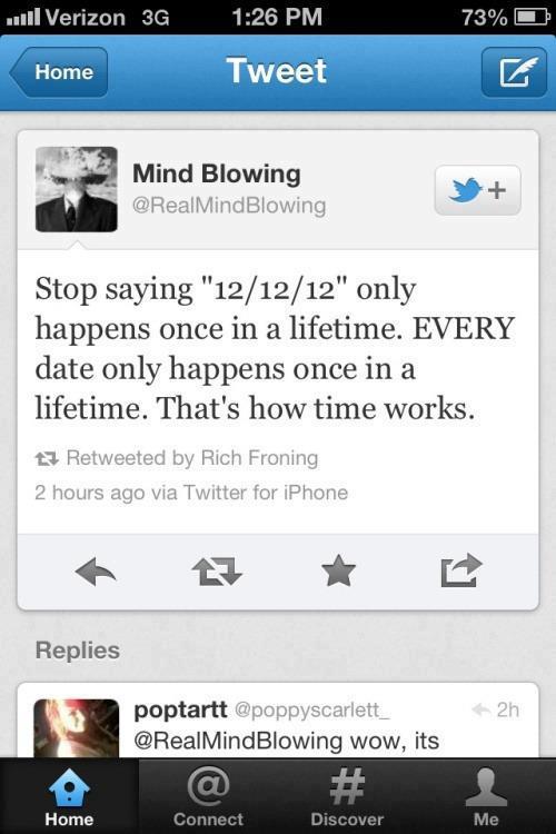Mind blowing tweets
