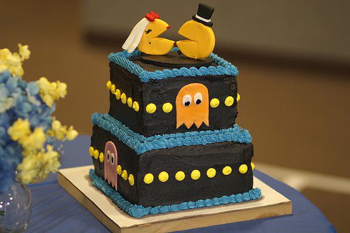 Pacman cake2