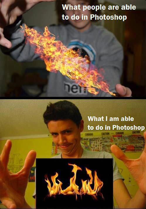 Photoshop Fire