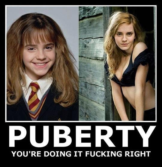Puberty You're Doing It Fucking Right