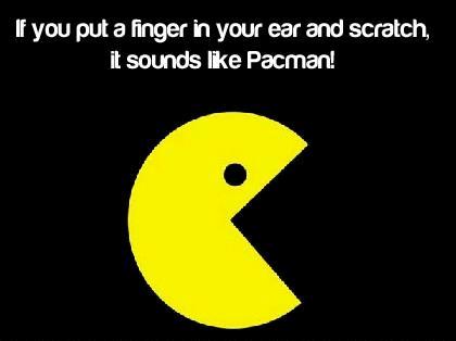 Put a finger in your ear