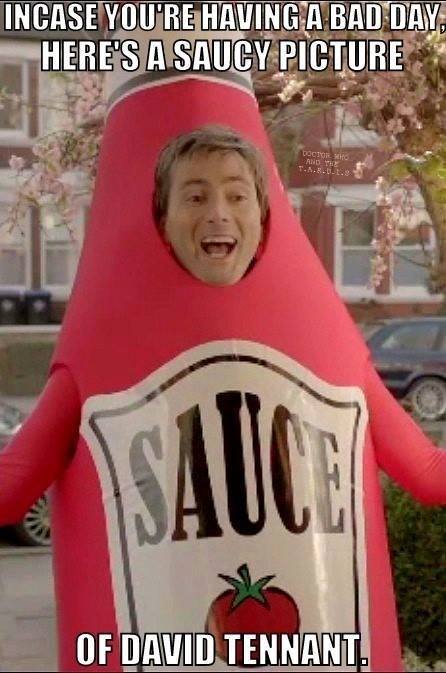 Saucy picture of David Tennant