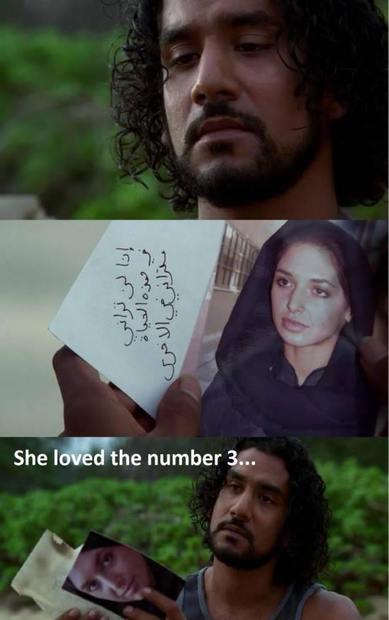 She loved the number 3