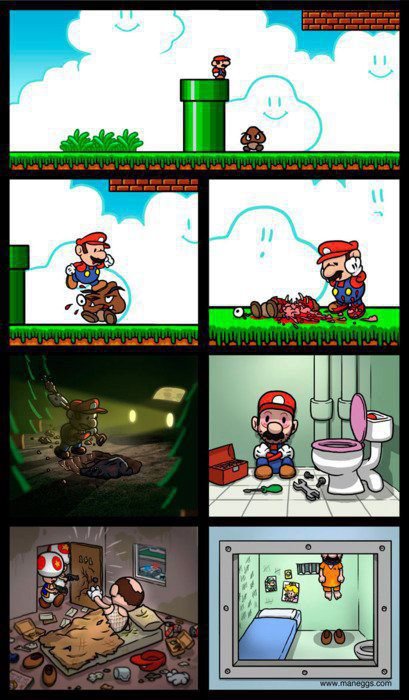 What should have happend to Mario