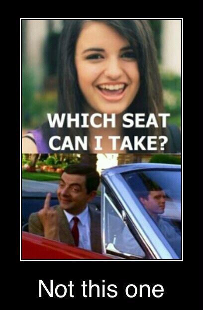 Which seat can I take