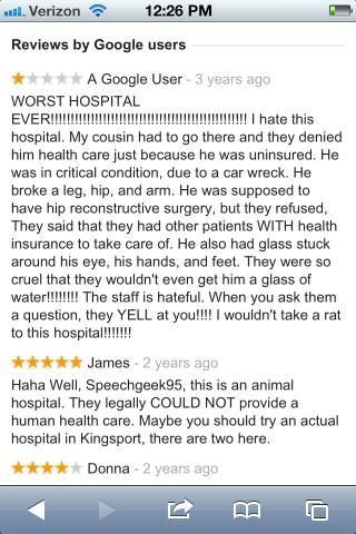 Worst Hospital Ever