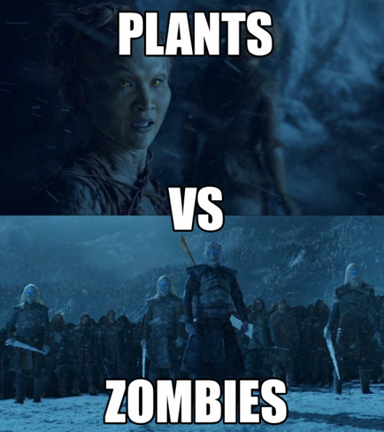 Game Of Thrones Plants vs Zombies