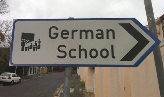 German School this way