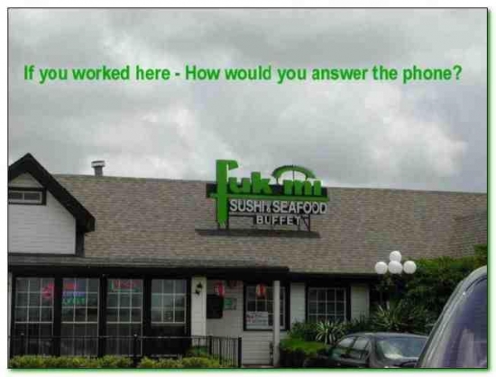 If you worked here how would you answer the phone