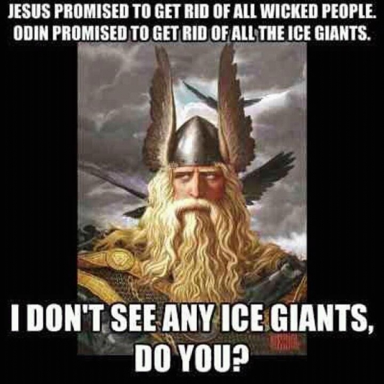 Jesus promised to get rid of all the wicked people