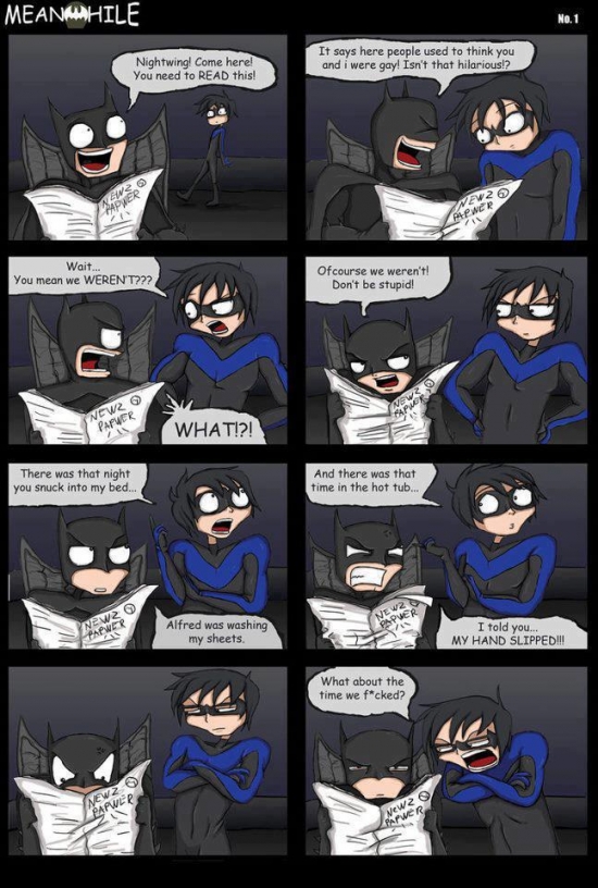 Meanwhile in the Batcave
