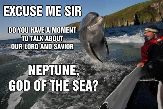 Neptune god of the sea