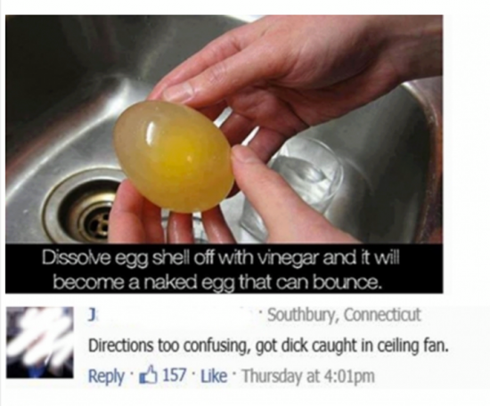 Nudist egg