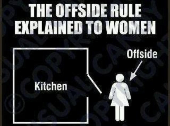 Offside rule explained to women