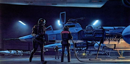Ralph McQuarrie Y Wing Fighter