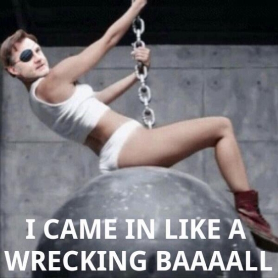 The Governor came in like a wrecking ball