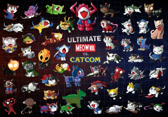 Ultimate Meowvel vs Catcom