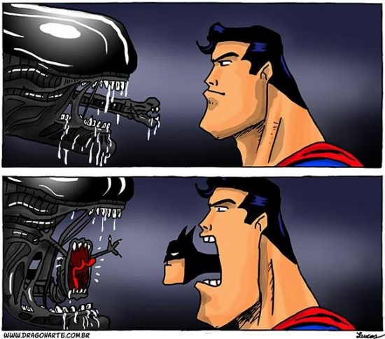 Why Alien fears Superman