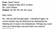 Australian troll floodlight neighbour email