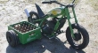 Bike with Sidecar Crate