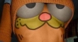 Can you handle Garfield staring at you