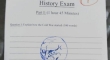 History Exam Fail