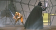 Ralph McQuarrie Darth Vader vs Luke Skywalker near window