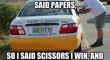Rock Paper Scissors dont work with the police