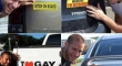 Trolling with car stickers