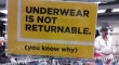 Underware is not returnable