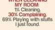 When Cleaning My Room
