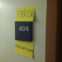 404 Error Room not found