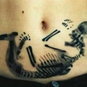 Baby inside tattoo