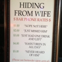 Bar Phone Rates