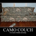 Camo Couch I see you2