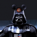 Darth Vader with Mickey Hat