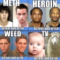 Drugs before and after