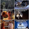 ET was in Star Wars and Yoda was in ET.