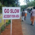 GO Slow Accident Porn Area