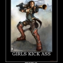 Girl Kick Ass But Still Tits or Get the fuck out2