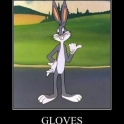 Gloves Because otherwise he would be completely naked2