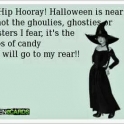 Hip Hip Hooray Halloween is near