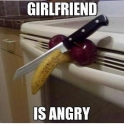 How to tell if your girlfriend is angry