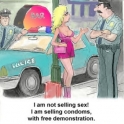 I am not selling sex