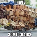 I have some chairs