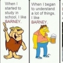 I like BARNEY