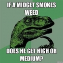 If A Midget Smokes Weed....