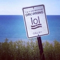 If you see someone drowning LOL